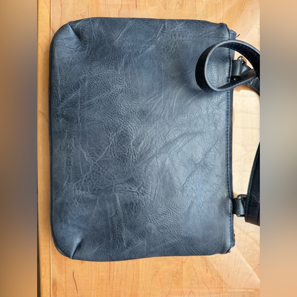 Moda Luxe Slate Blue Crossbody Bag - Picture 5 of 9